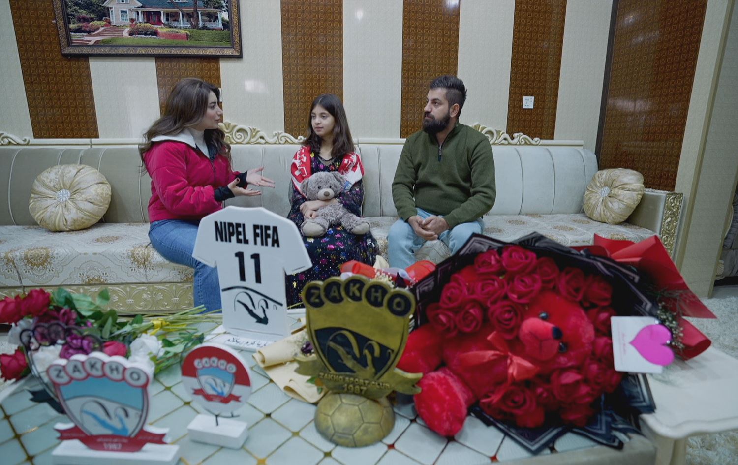 رووداو في منزل مشجعة نادي زاخو 