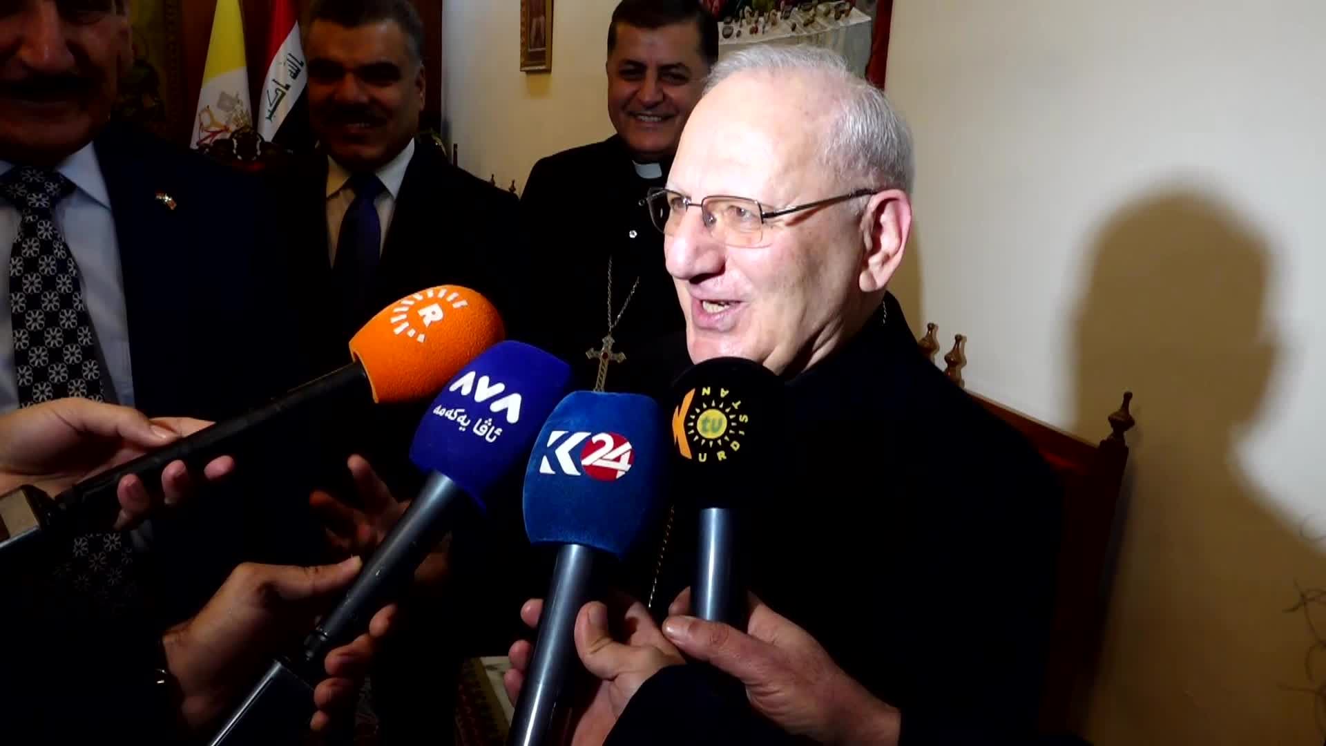 بطريرك الكلدان في العراق والعالم الكاردينال لويس ساكو