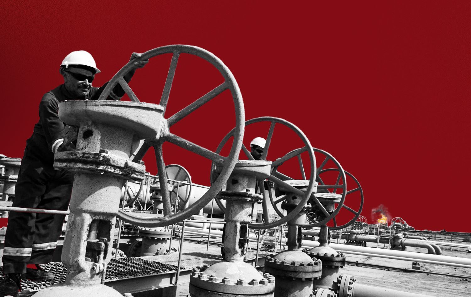 Bîreke petrolê ya li Îraqê\ Wêne: Rûdaw Grafîk