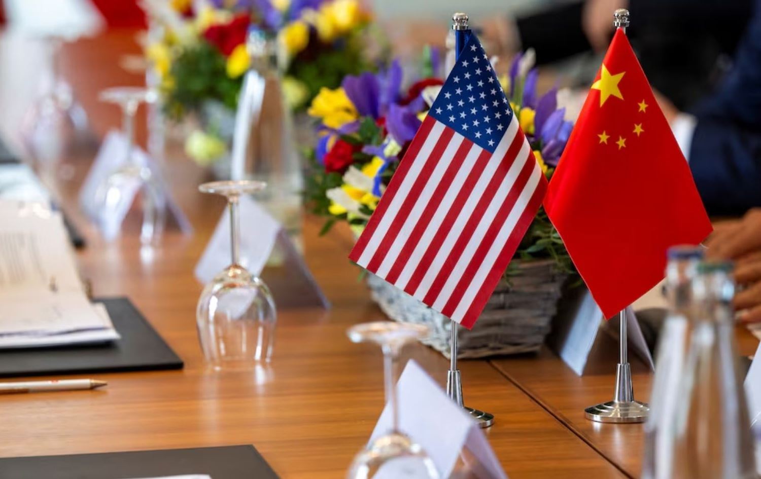 Foto: Çin ve ABD bayrakları