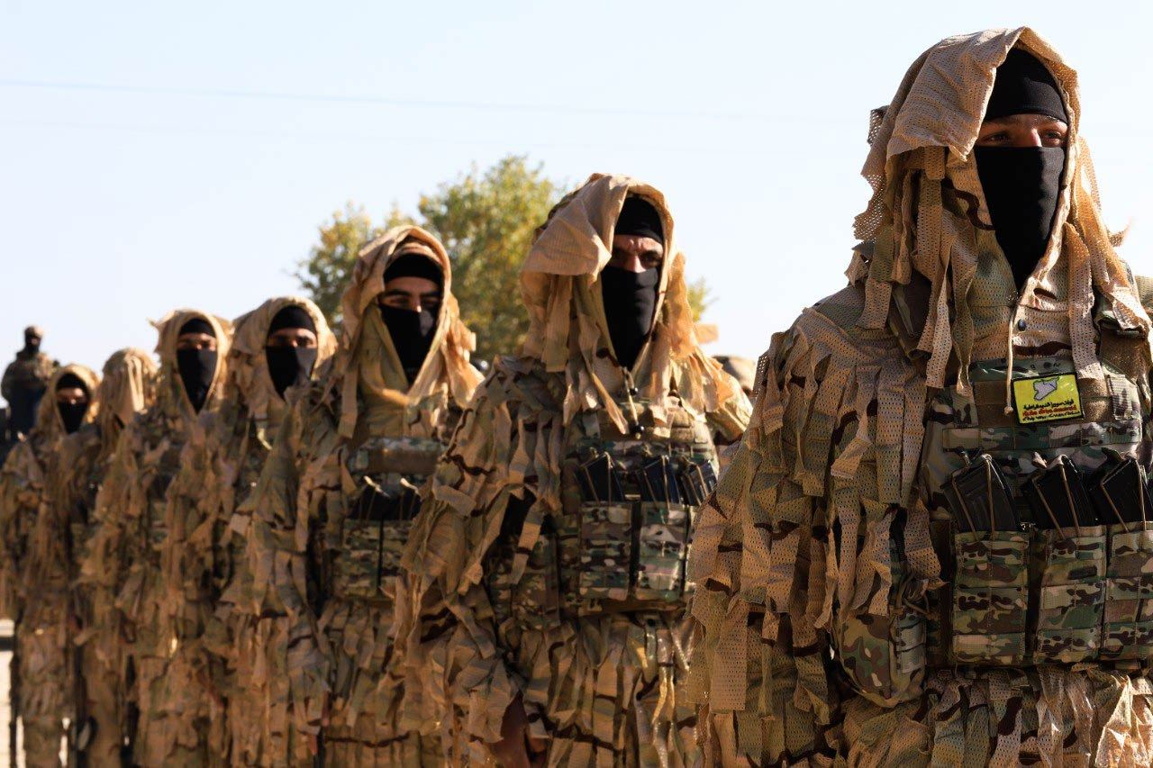 Members of the Syrian Democratic Forces. Photo: File/SDF Press