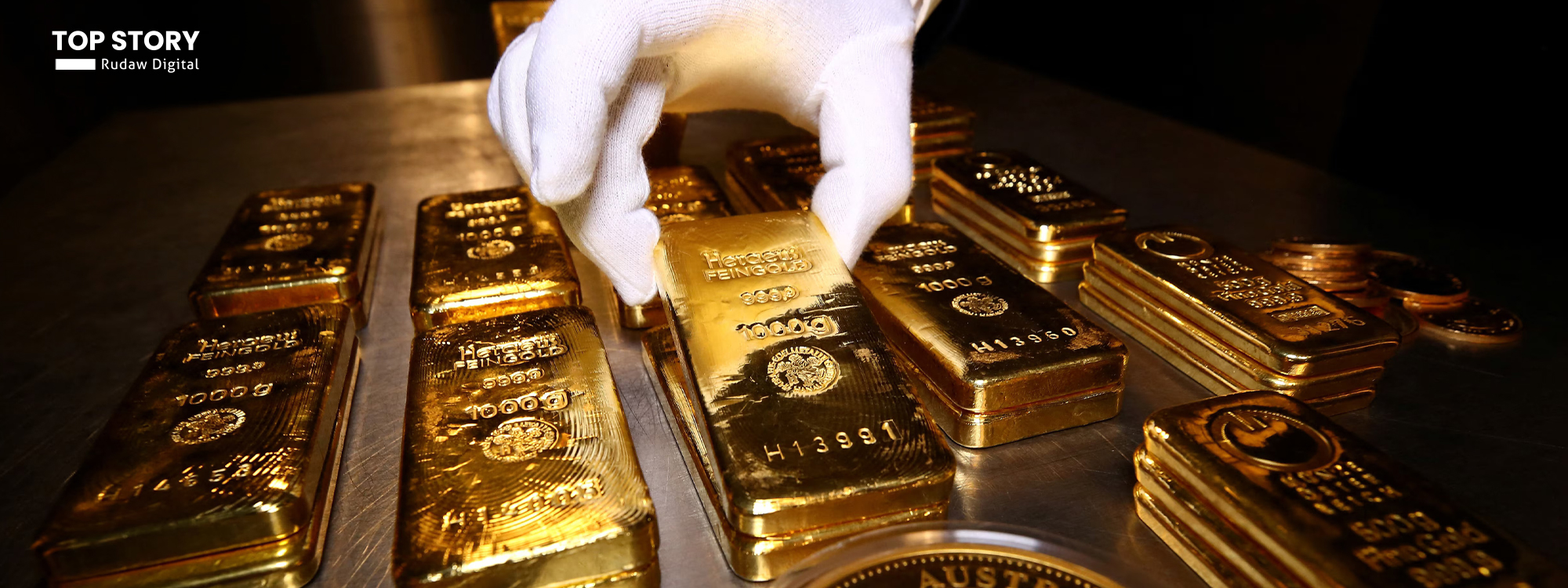 زێڕ بەرزترین ئاستی مێژووی تۆمارکرد و ئۆنسەیەکی گەیشتە نزیکەی 4550 دۆلار