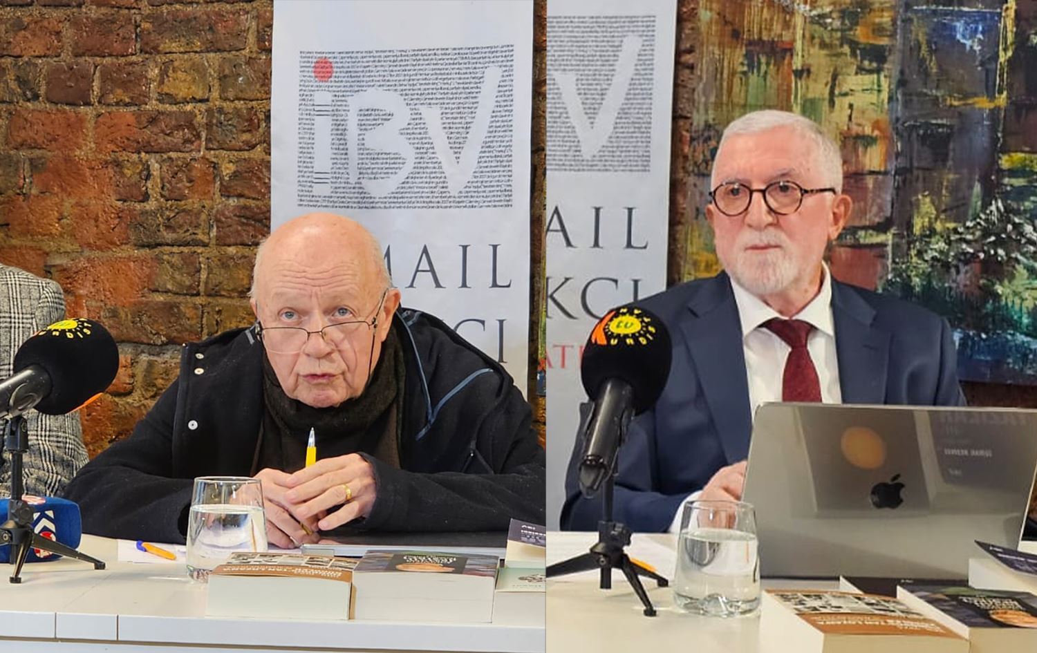 Îsmaîl Beşîkçî û Îbrahîm Gurbuz\ Wêne: Arşîv