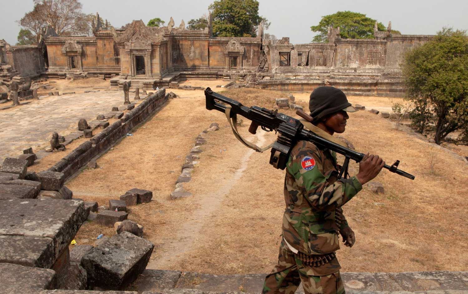 Komandoyekî Kamboçyayê\ Wêne: Arşîv