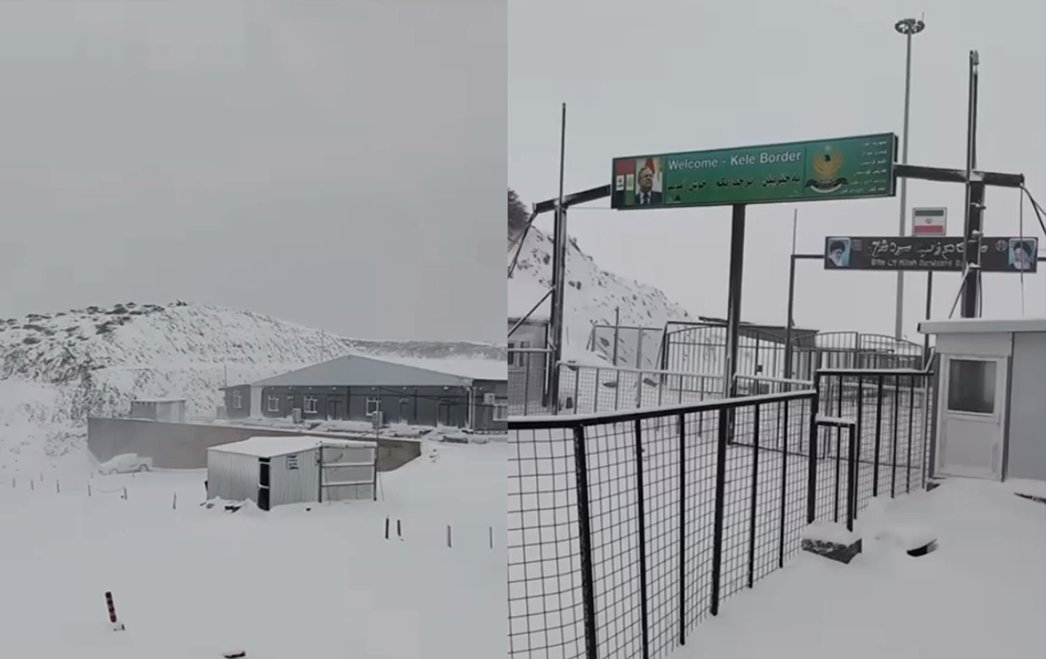  بەفربارین لە سەرەتای ئەم مانگە لە دەروازەی کێلێ