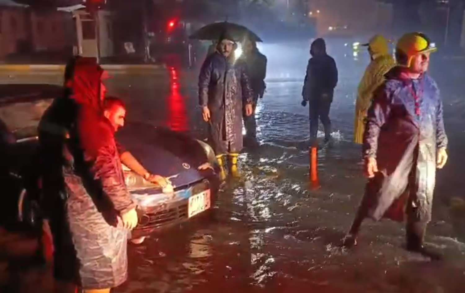 بەرگریی شارستانیی هەولێر: لە چەند گەڕەکێک ئاو کۆبووەتەوە