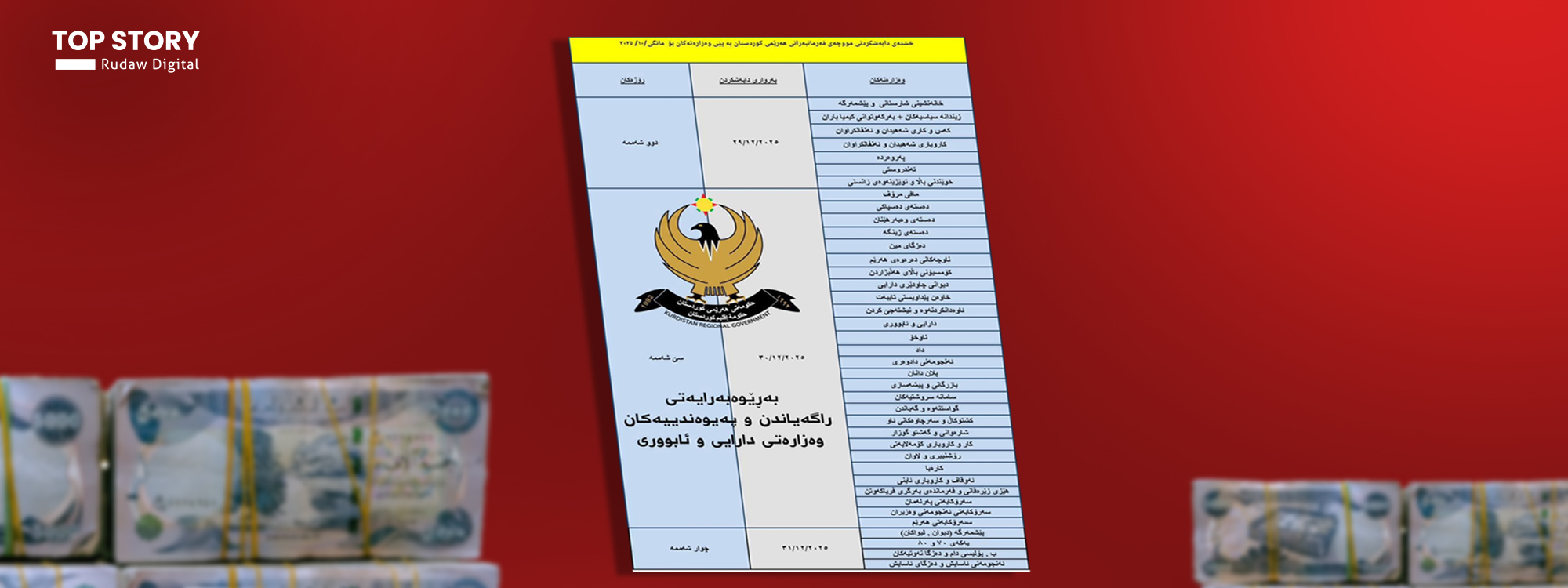 کەی هەموو مووچەخۆران مووچەی مانگی 10 وەردەگرن؟