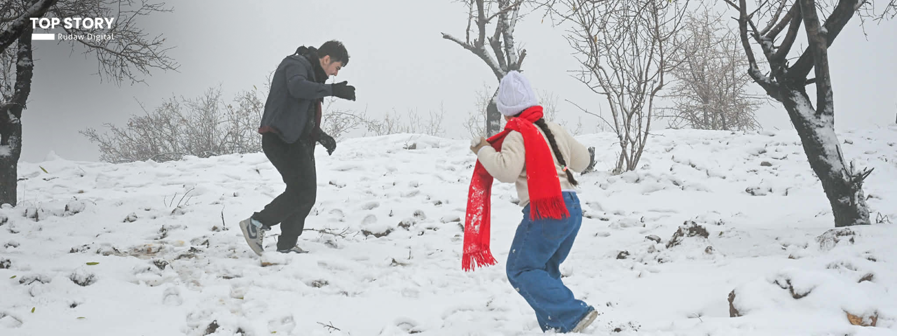 شارەزایانی کەشناسی بۆ رووداو: پێشبینی دەکەین سبەی بەفر بگاتە سەنتەری سلێمانی و دهۆک