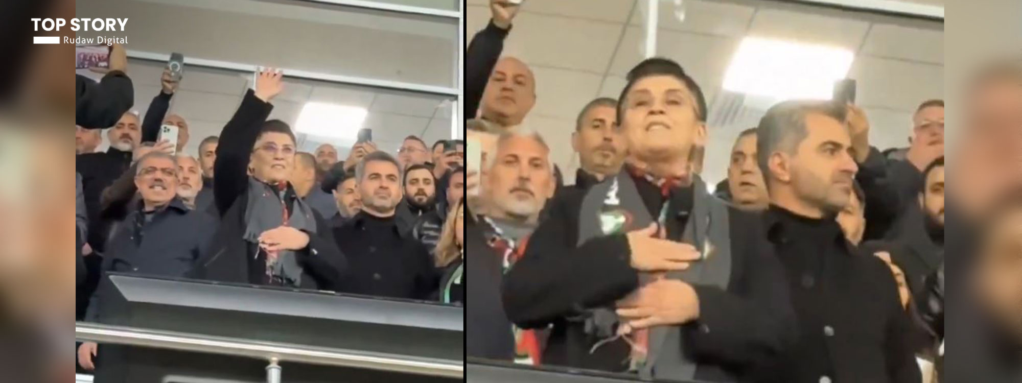 Leyla Zana’ya Amedspor maçında sevgi seli: Onurumuzdur