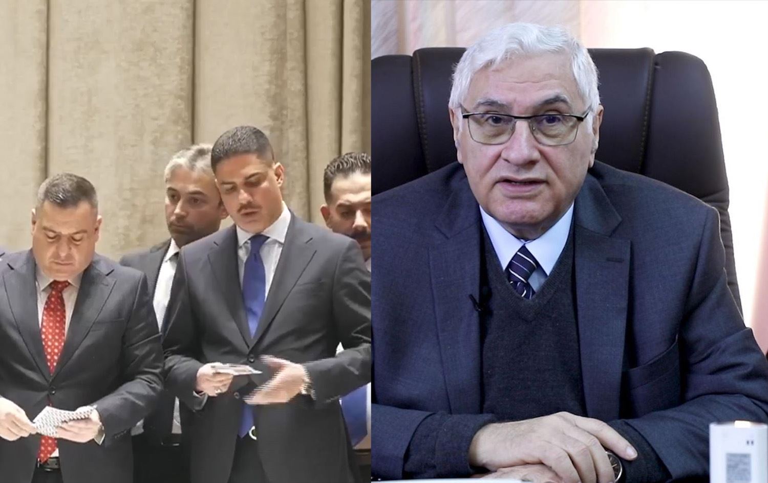 رائد فهمي - جانب من عملية الفرز اليوم بجلسة البرلمان 