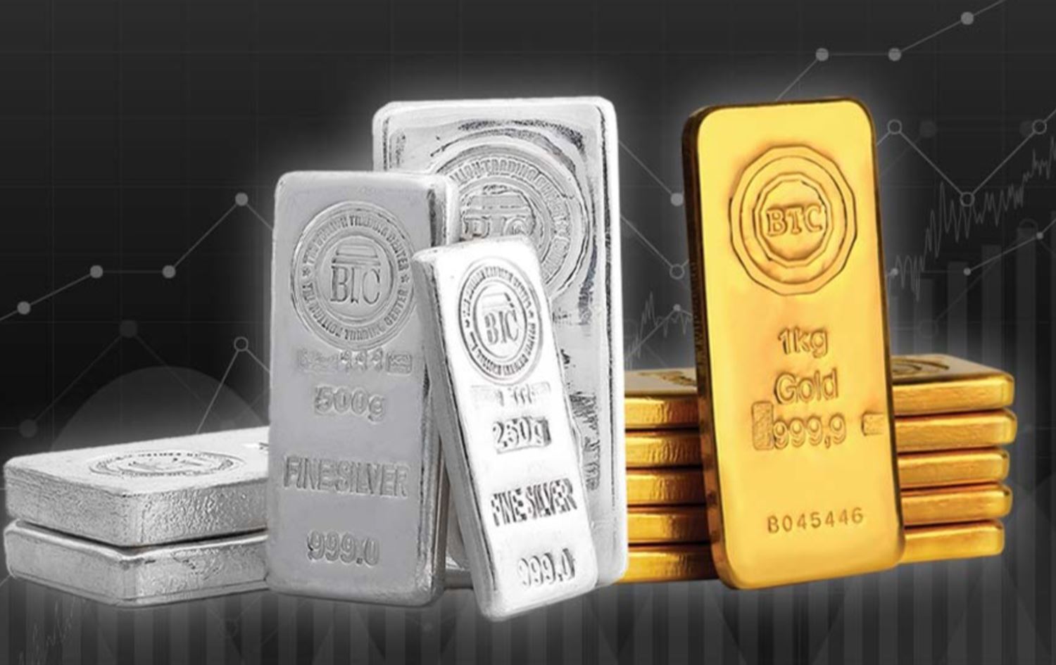 سبائك ذهب وفضة