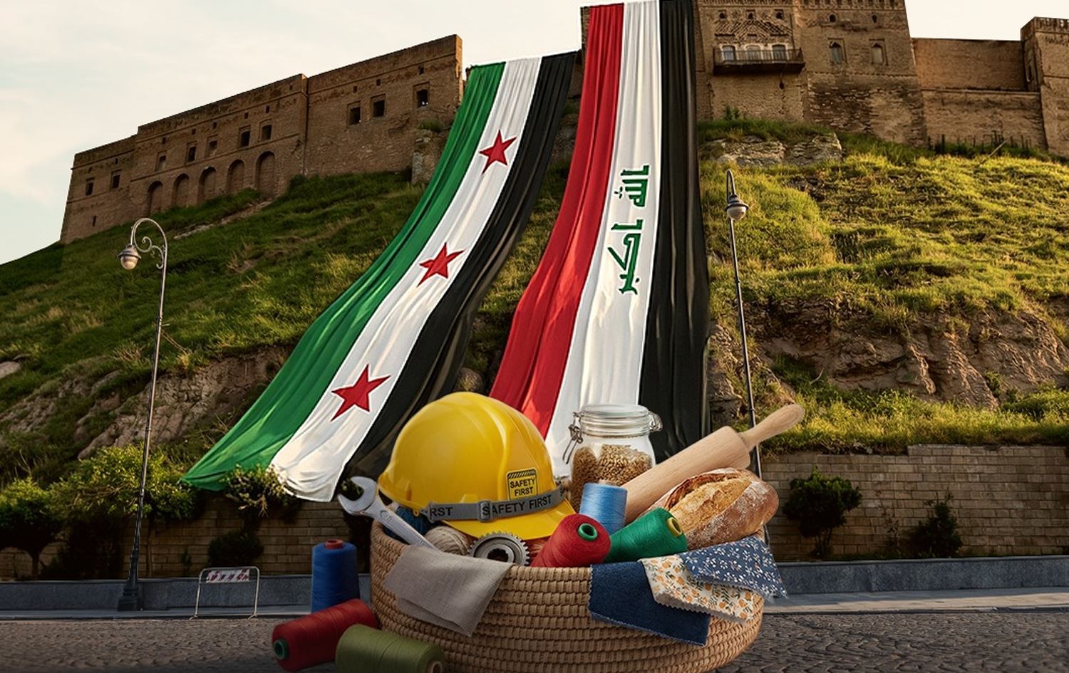 علما العراق وسوريا في قلعة أربيل