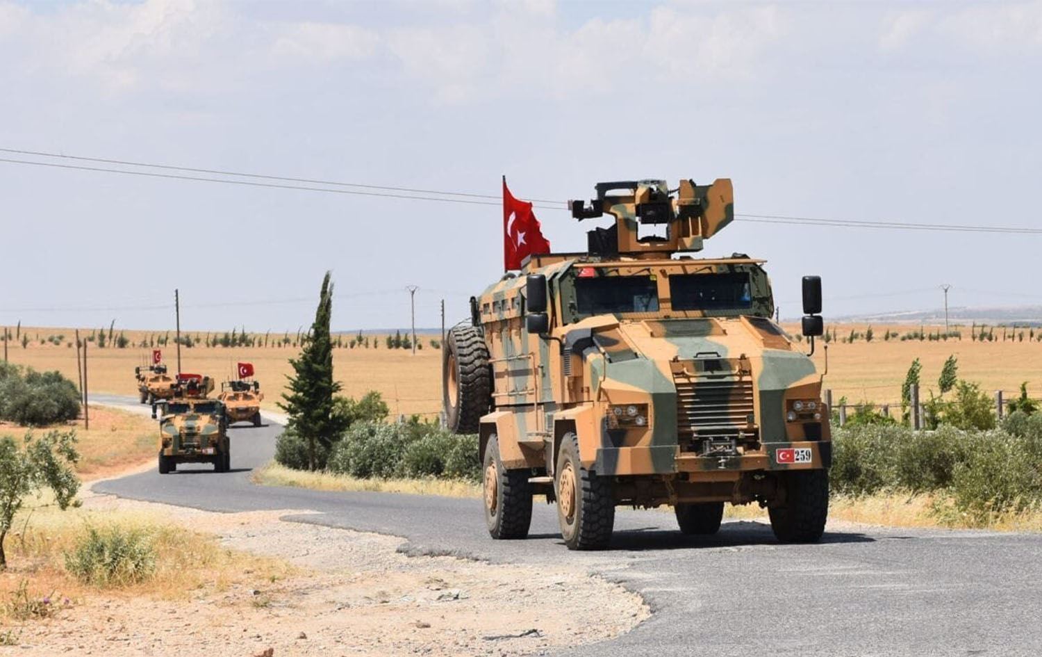 قوات تركية في سوريا 