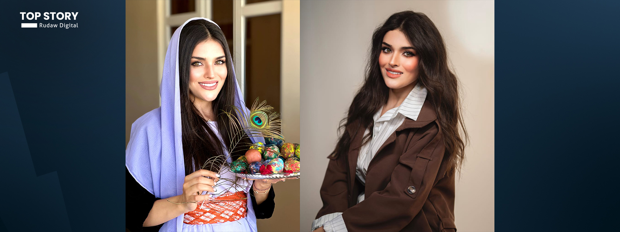 Keça Kurd a Êzidî ket lîsteya '100 rûyên herî bedew ên cîhanê'