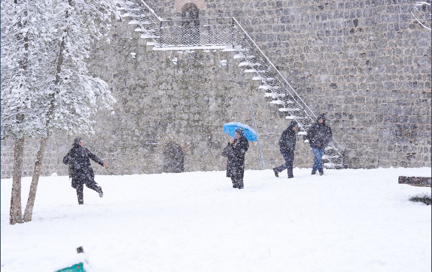 ئامەد ریکۆردی بەفربارینی 50 ساڵی رابردووی شكاند