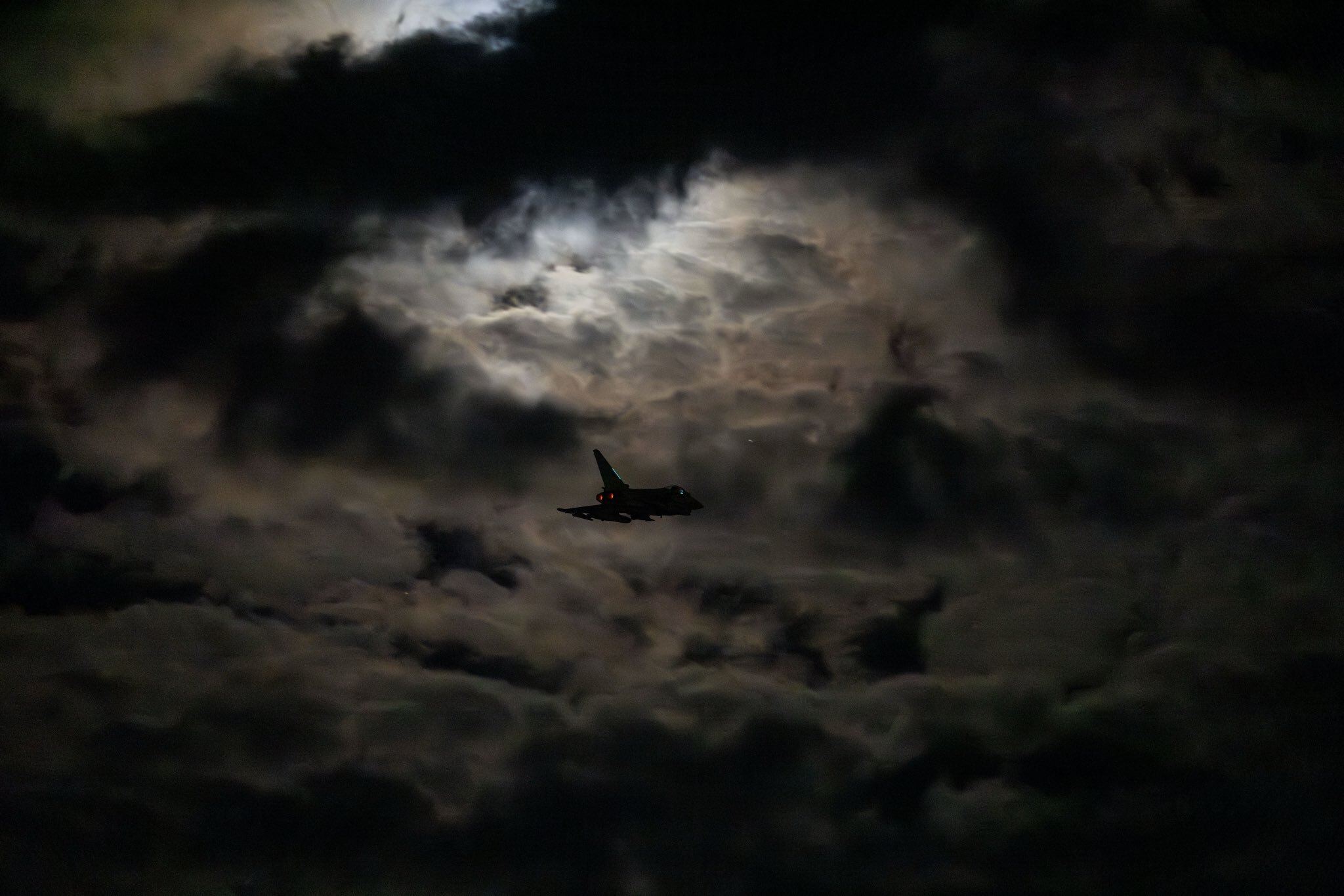 UK's Royal Air Force aircraft. Photo: John Healey/X