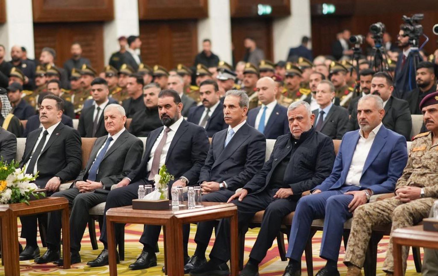 حفل تأبيني في بغداد لذكرى اغتيال ابو مهدي المهندس وقاسم سليماني