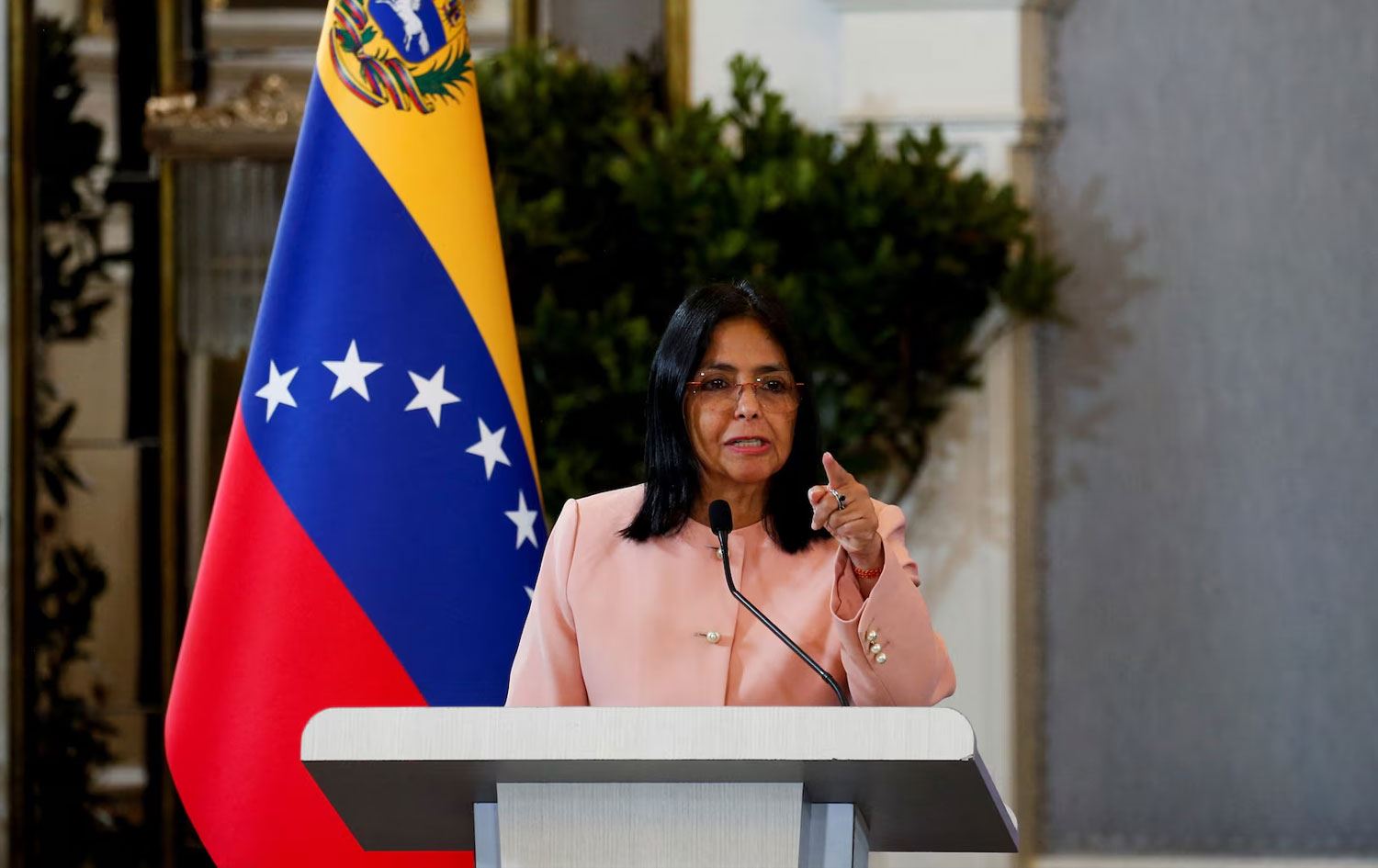 Delcy Rodriguez - (Foto: Reuters)