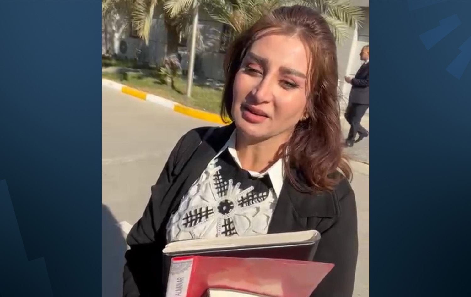 الناشطة العراقية أميرة الجابري