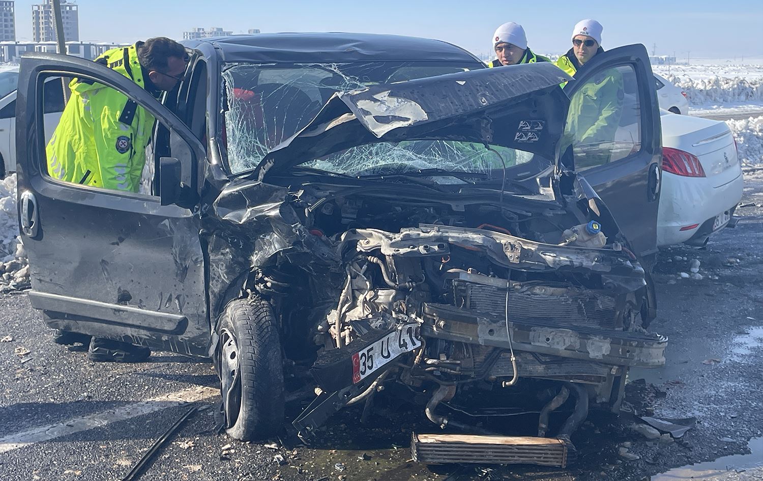 Cihê qezayê / Wêne: AA