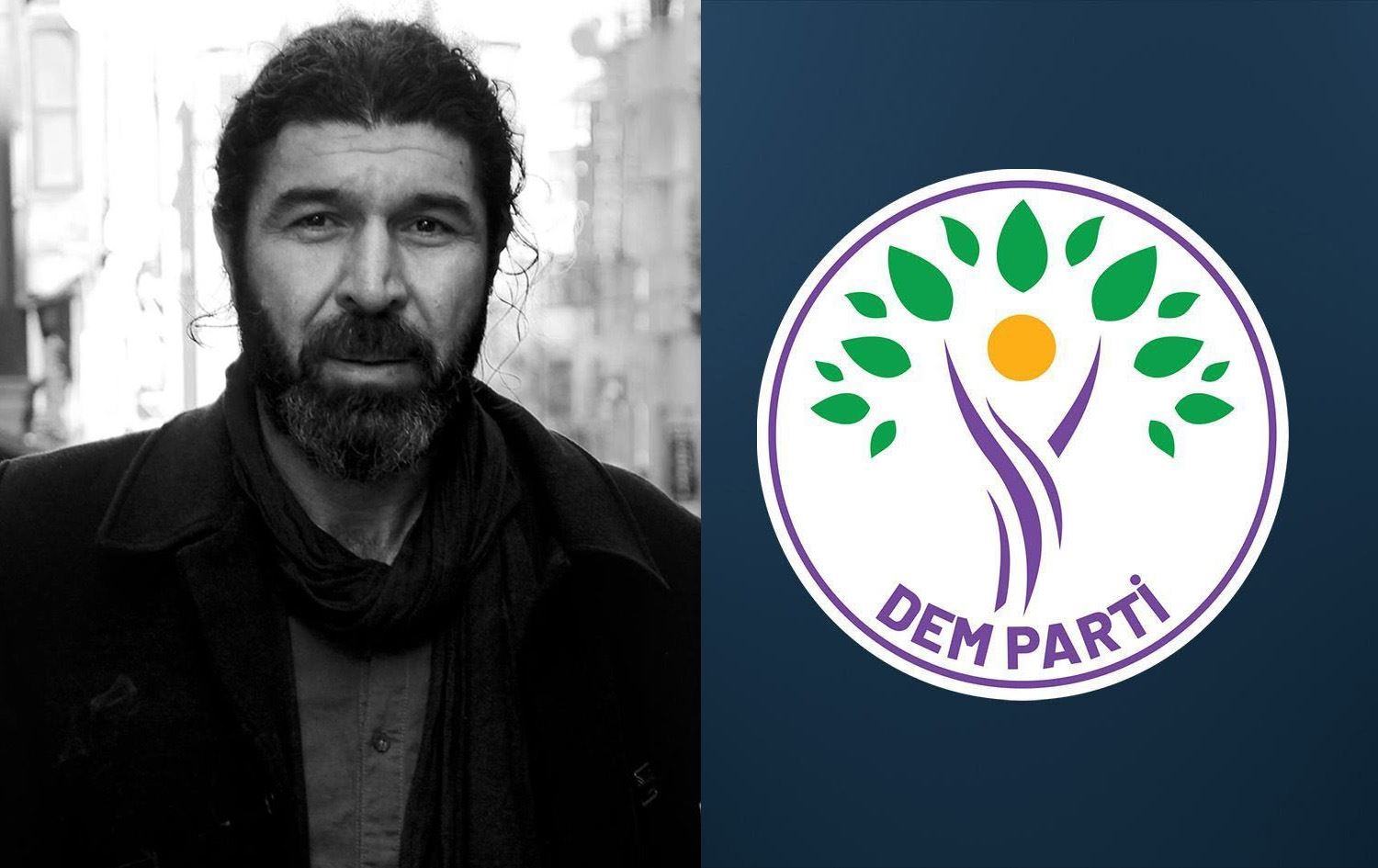 Rênas Jiyan û logoya DEM Partiyê\ Wêne Rûdaw Grafîk