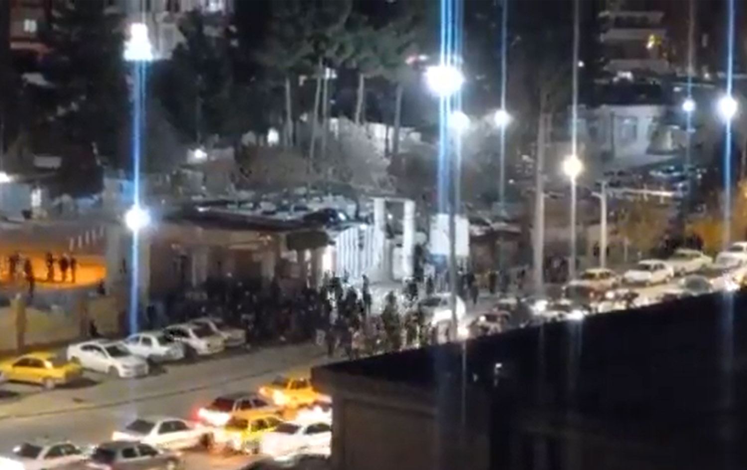 دیمەنێکی خۆپێشاندانی ئەم هەفتەیە لە ئیلام