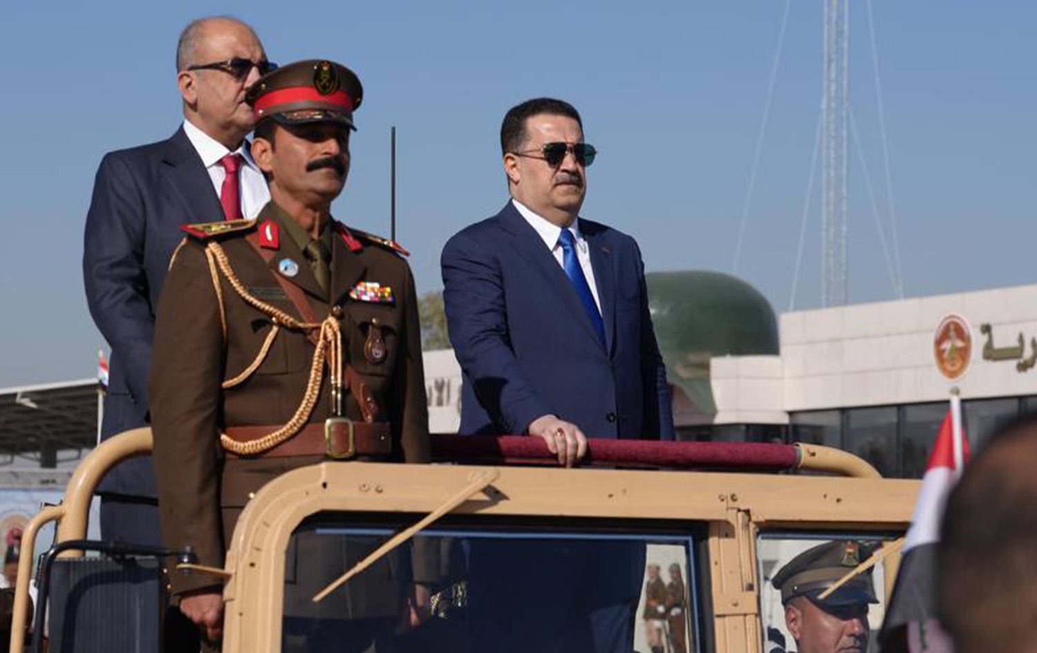 جانب من الاستعراض العسكري 