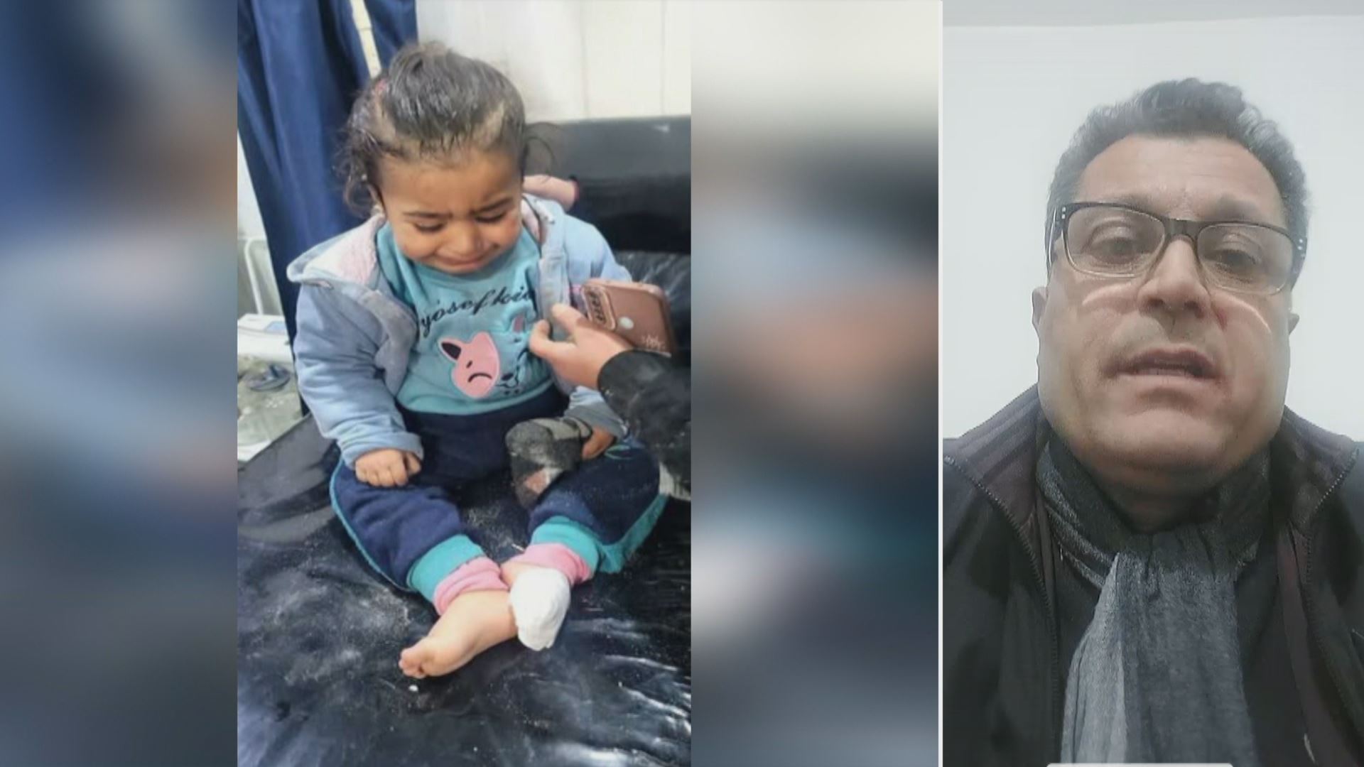 آزاد رشو - طفلة مصابة في حيي الشيخ مقصود والأشرفية 