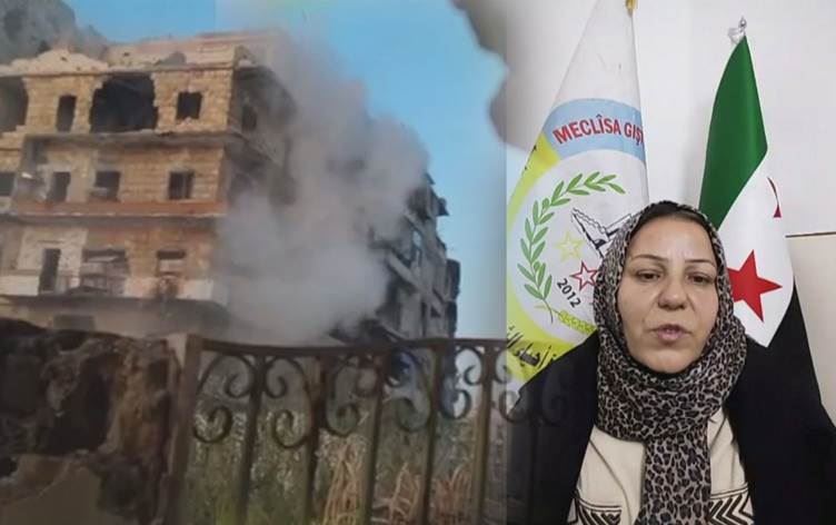 Şeyh Maksud ve Eşrefiye Mahalleleri Meclis Eşbaşkanı Hevin Süleyman