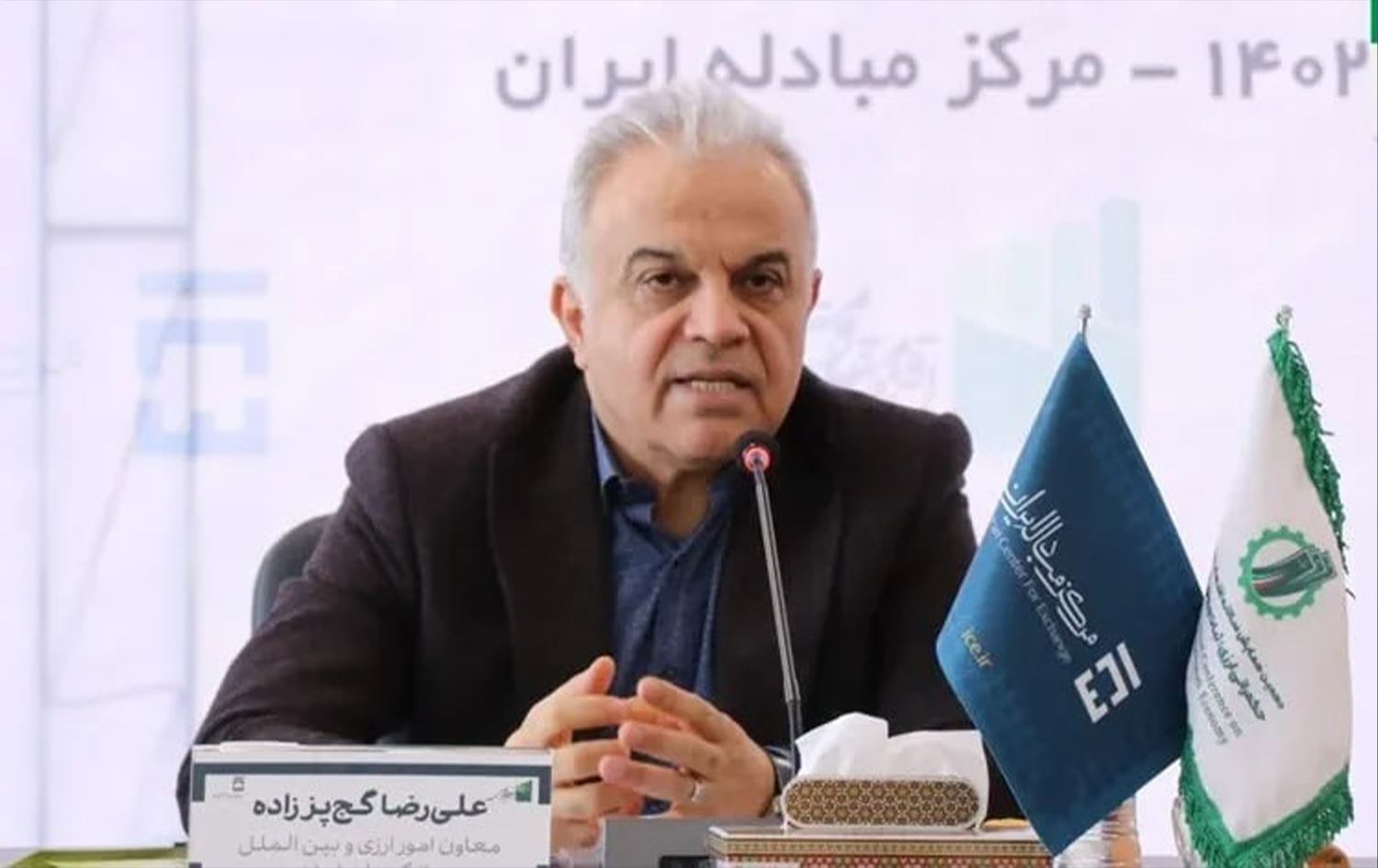 علي رضا كجبر زاده نائب محافظ البنك المركزي الإيراني للشؤون النقدية