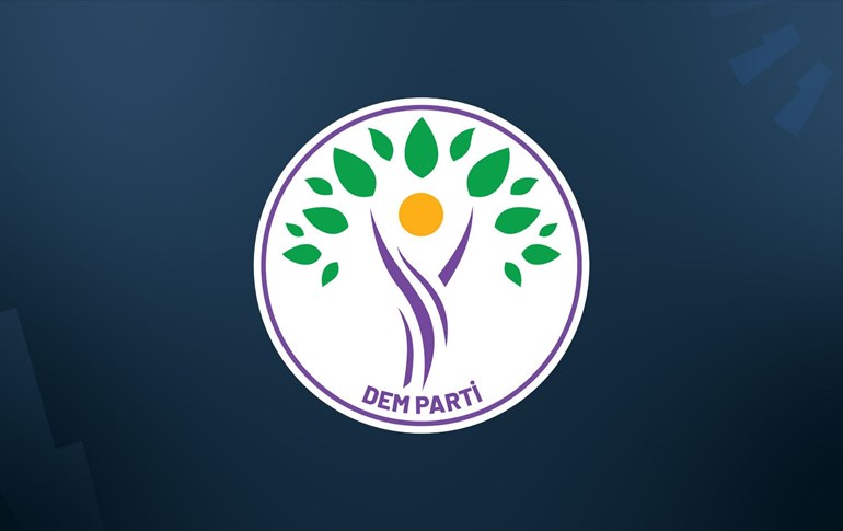 DEM Party logo. Graphic: Rudaw 