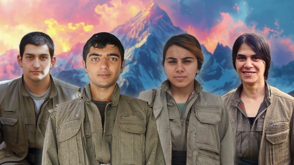 ناسنامەی چوار گەریلاکە