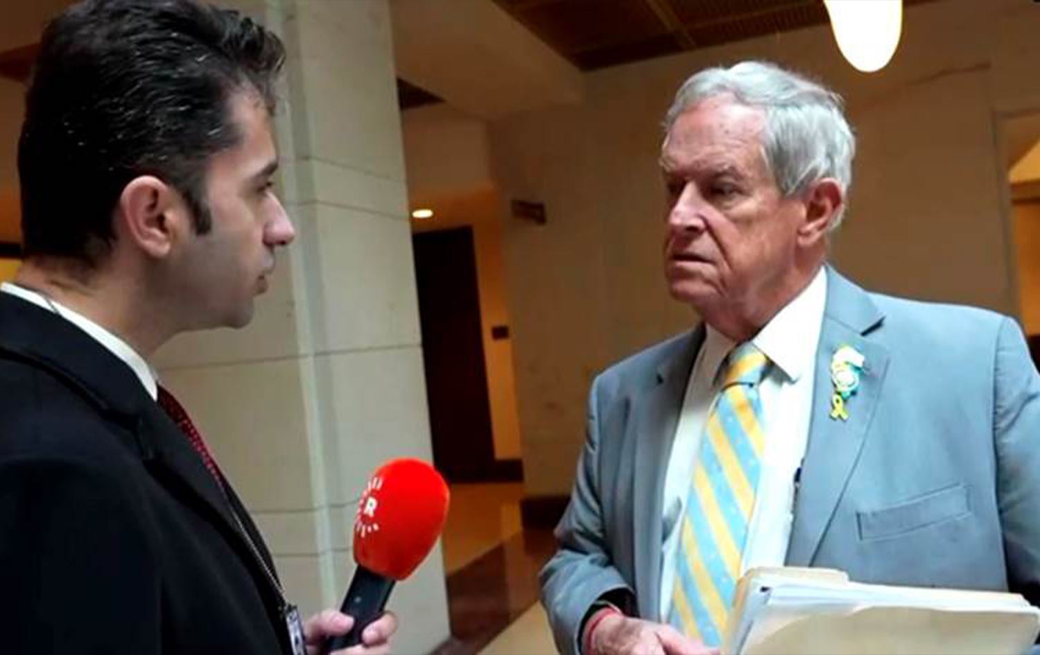 عضو الكونغرس الجمهوري جو ويلسون في مقابلة مع ديار كورده