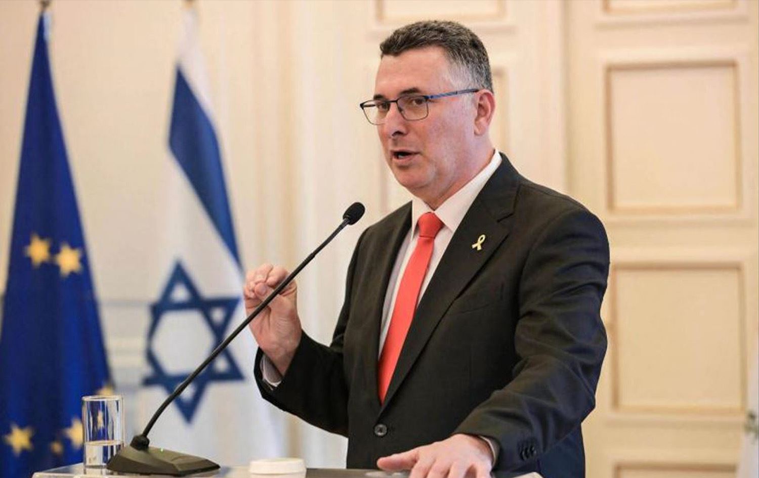 جدعون ساعر- صورة أرشيفية