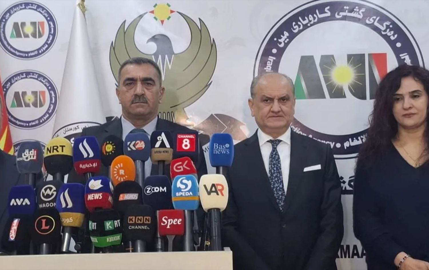 المؤتمر الصحفي لـ الهيئة العامة لشؤون الألغام في إقليم كوردستان