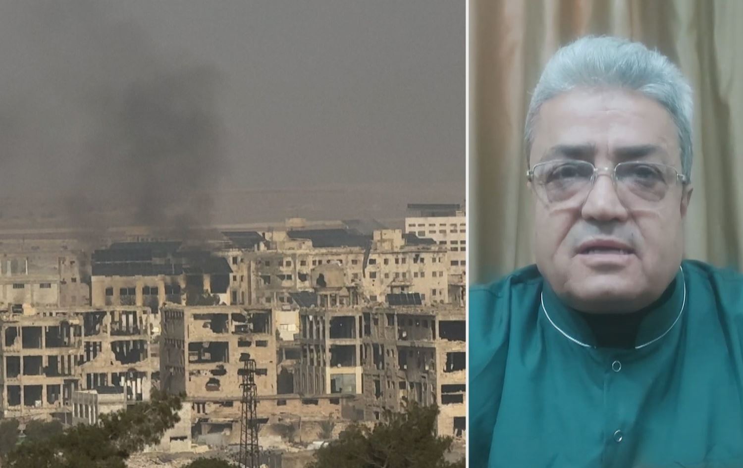 الرئيس المشترك للمجلس الصحي في الأحياء الكوردية بمدينة حلب عثمان شيخ عيسى