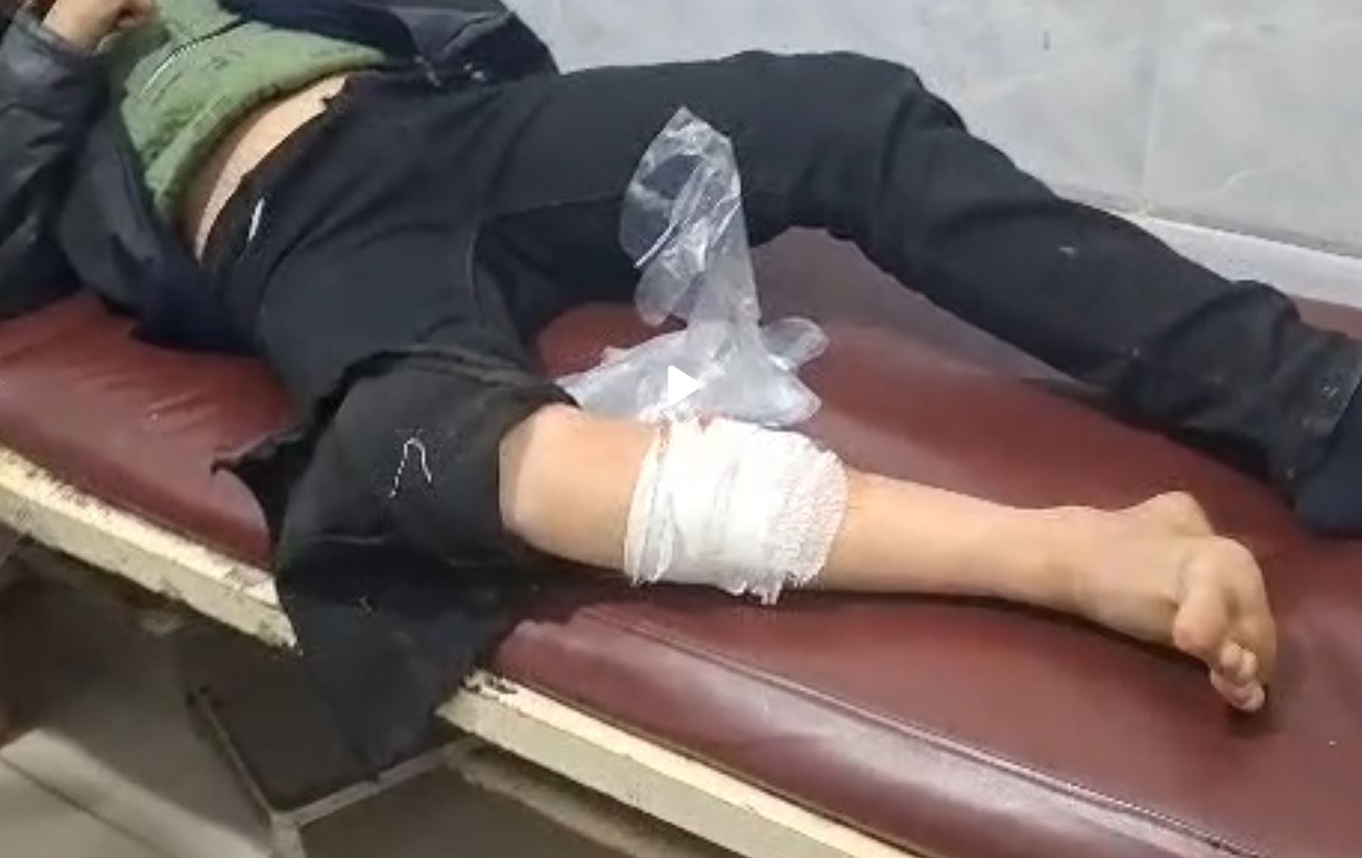 Birîndarekî Taxa Şêx Meqsûdê\ Wêne\ HSD