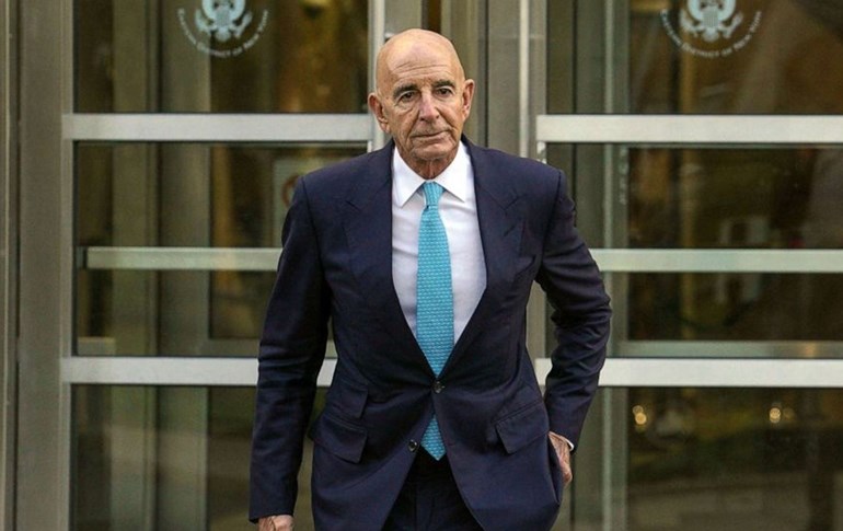 US Special Envoy for Syria Tom Barrack. AFP file photo
