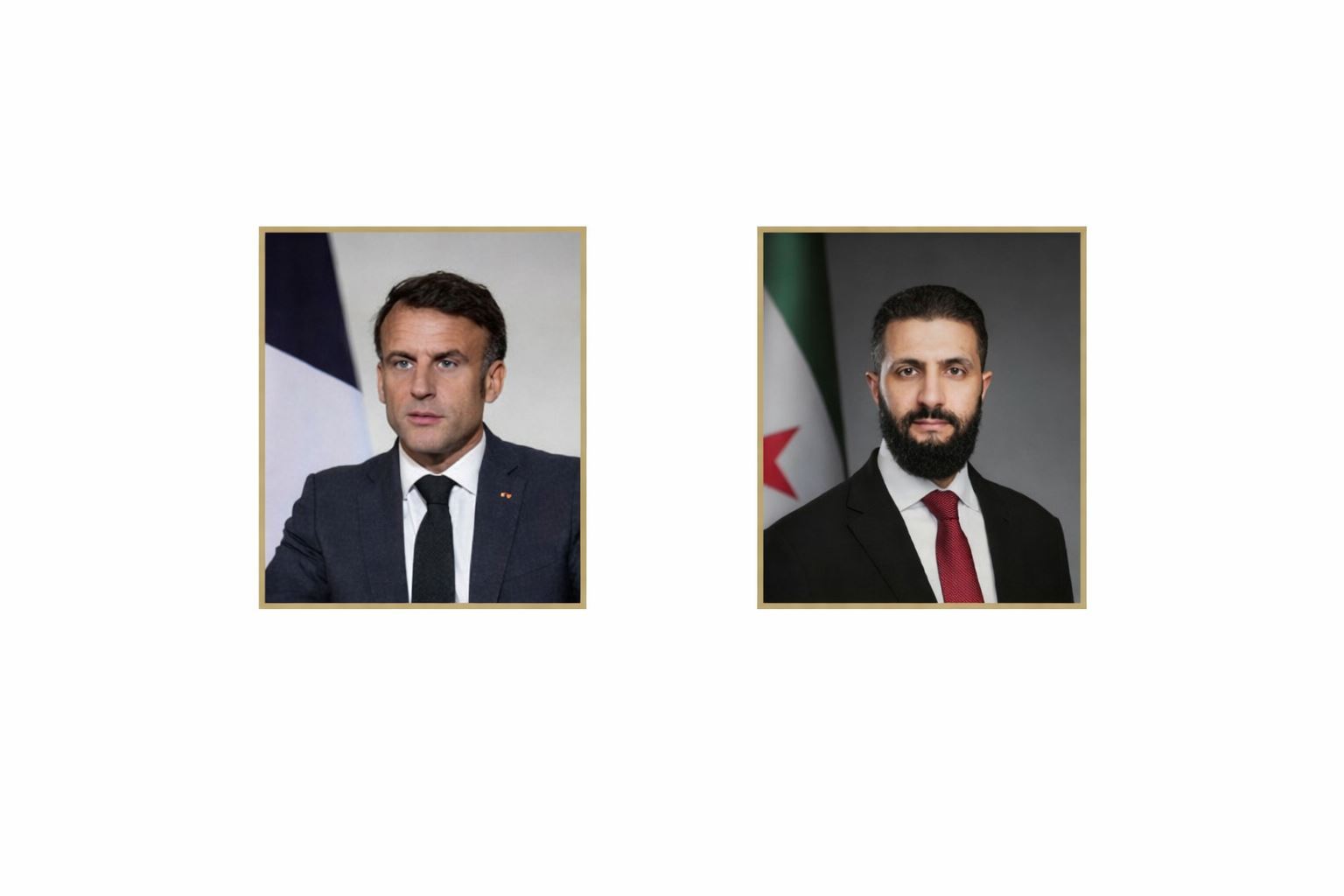 Macron û Şer / Wêne: Rûdaw Grafîk