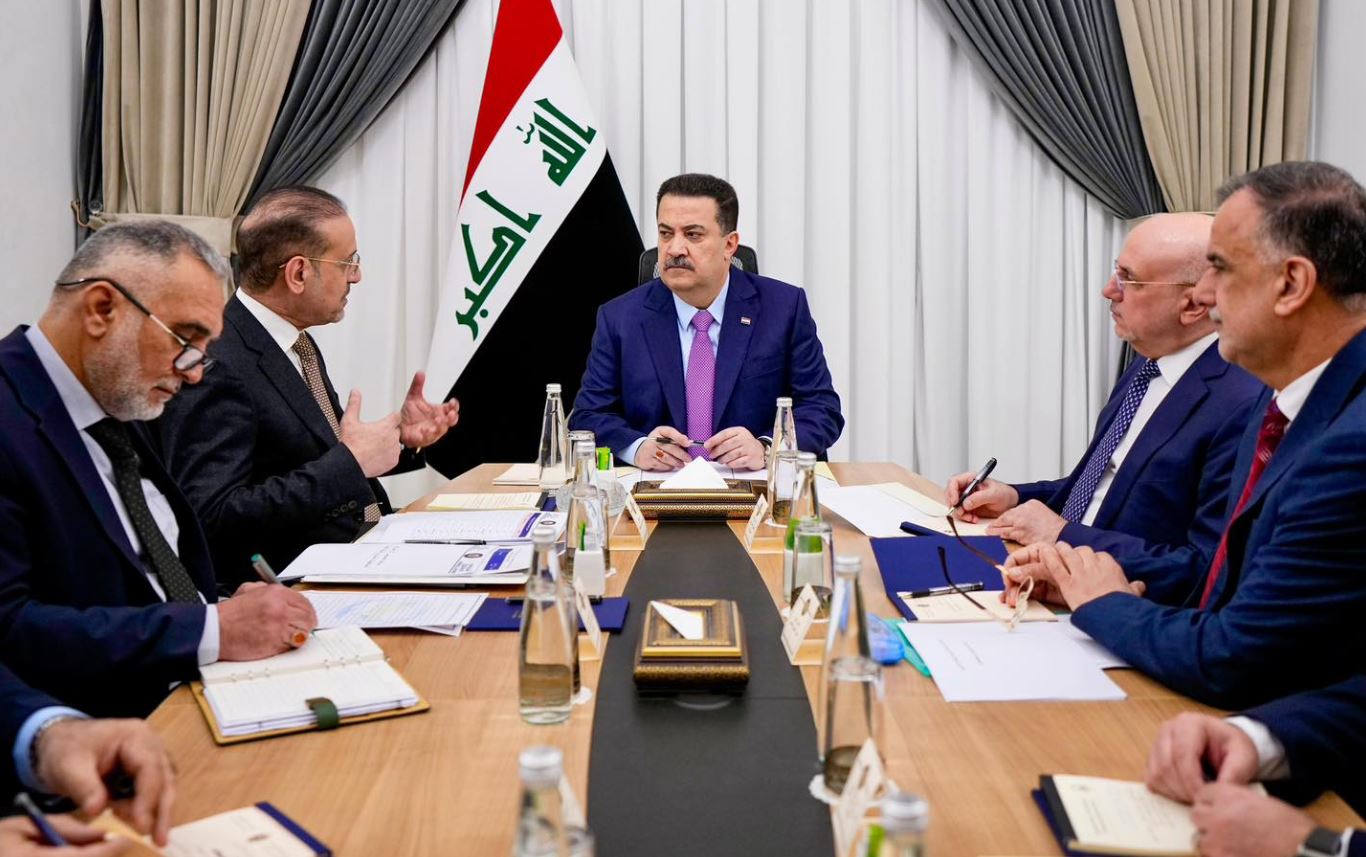 محەممەد شیاع سوودانی، سەرۆکوەزیرانی عێراق سەرپەرشتیی کۆبوونەوەیەکی تایبەت بە پڕۆژەکانی کارەبای کرد