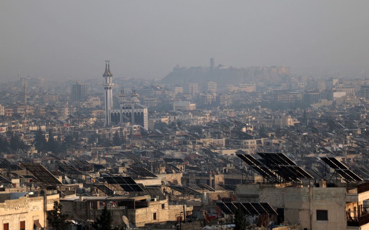 دیمەنێکی ئەمڕۆی حەلەب. وێنە: AFP