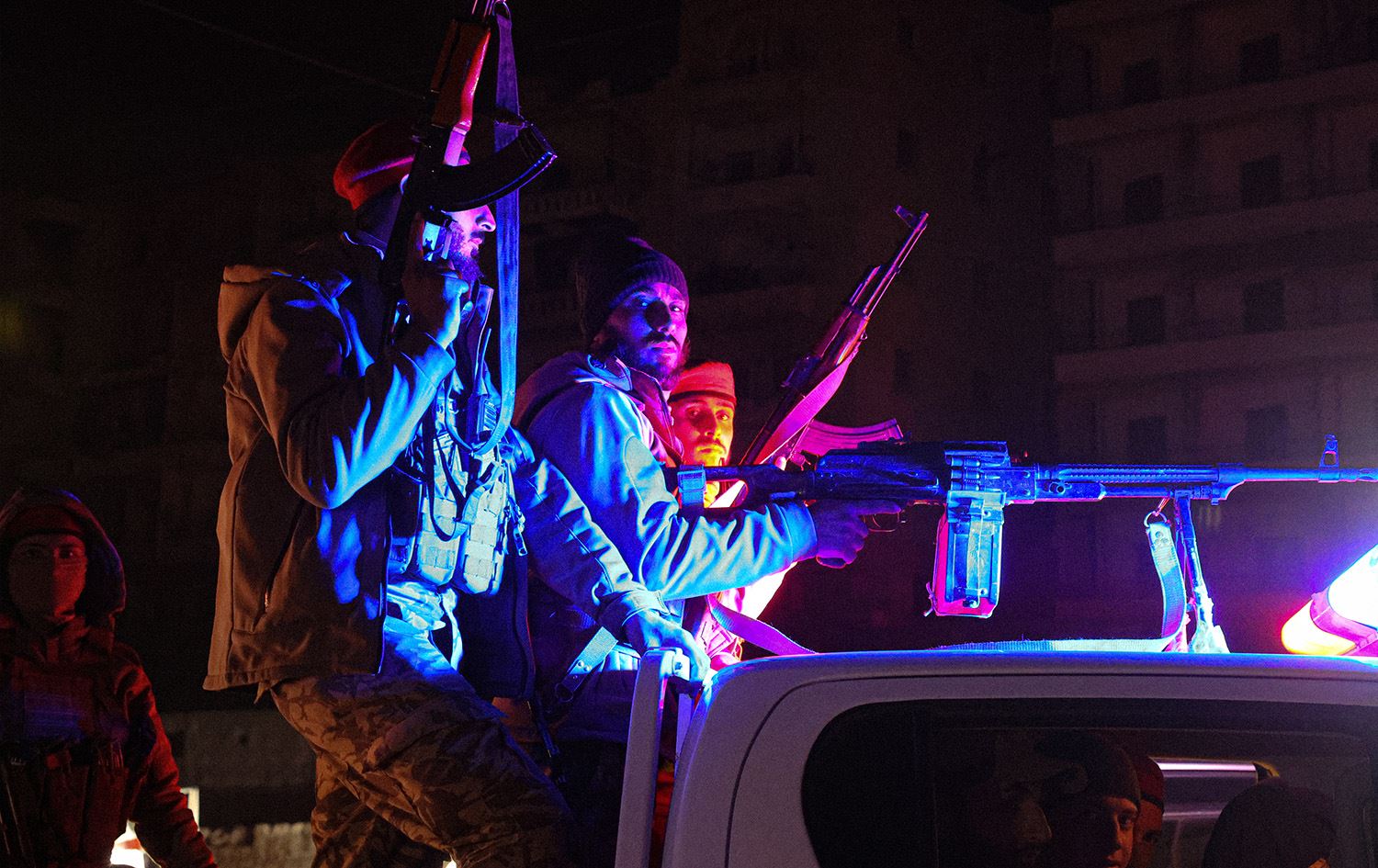 سوپای عەرەبیی سووریا لە حەلەب. وێنە: AA