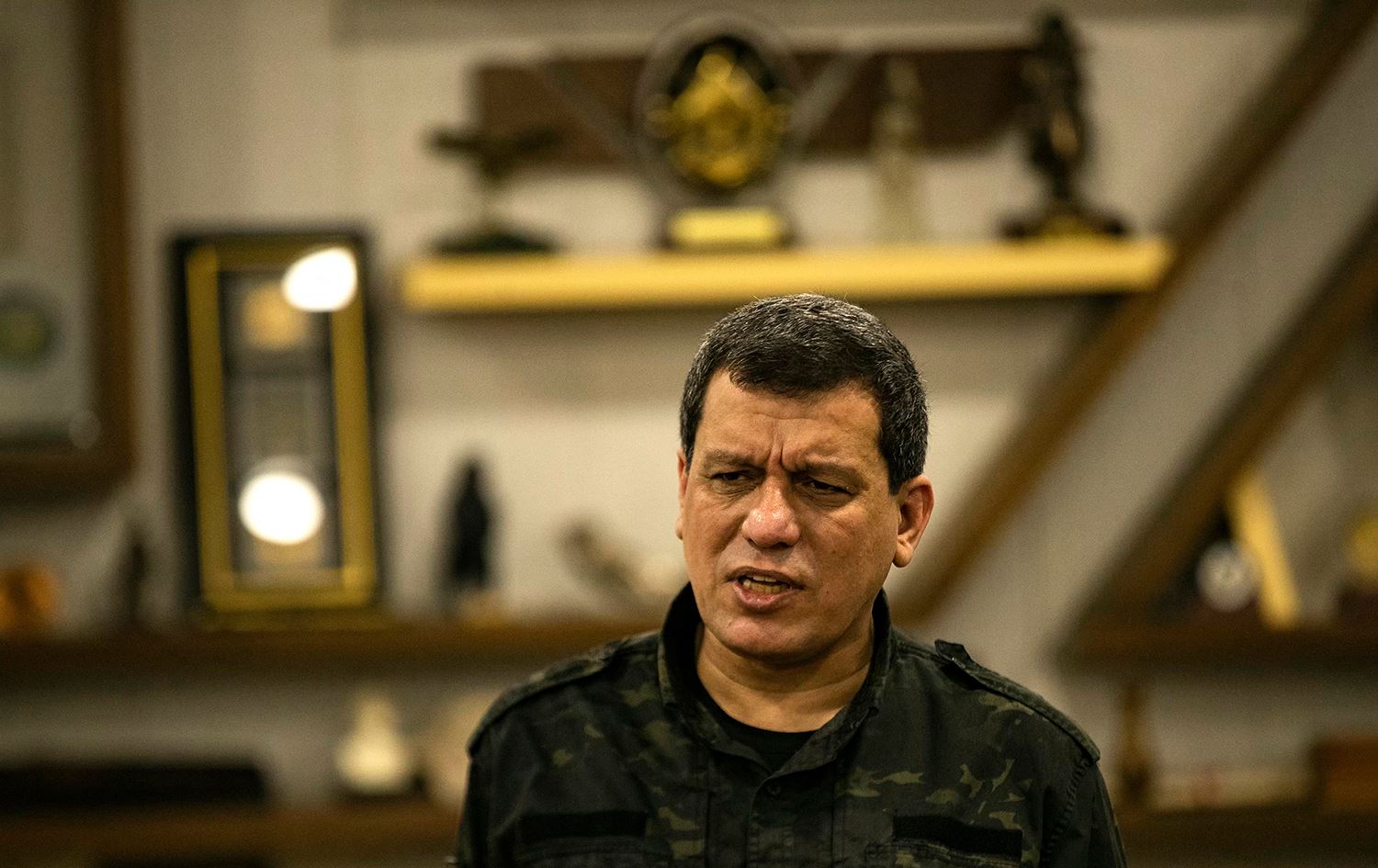 القائد العام لقوات سوريا الديمقراطية "قسد" مظلوم عبدي