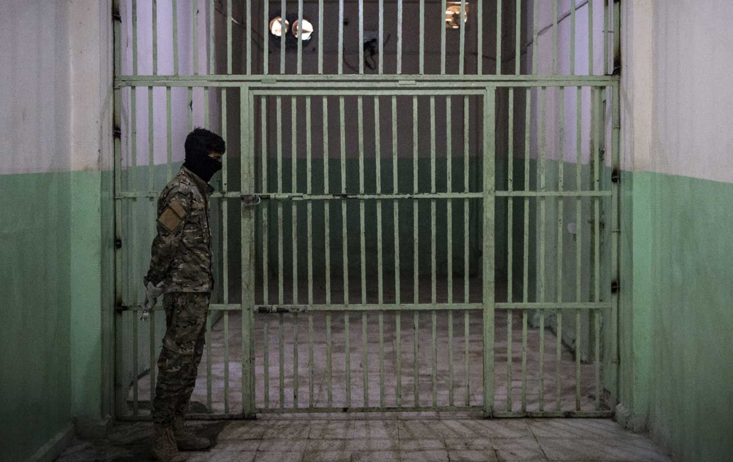 زیندانێکی سووریا؛ وێنەکە بۆ روونکردنەوەی هەواڵەکەیە و ماڵپەڕی The new Arab بڵاویکردووەتەوە