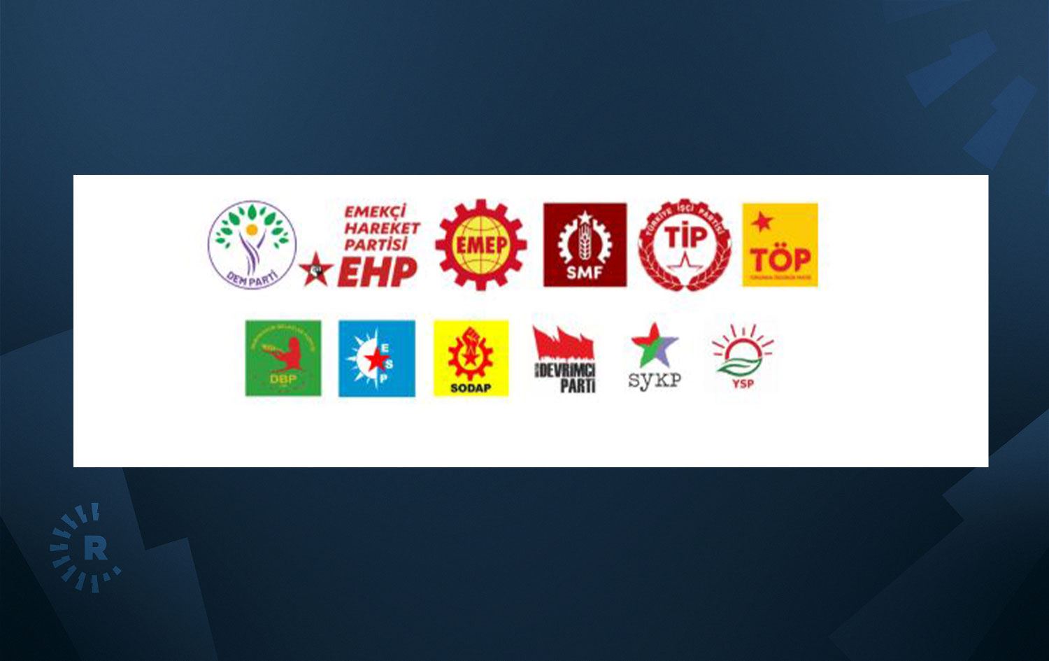 12 siyasi parti ve demokratik oluşum ortak açıklama yaptı.