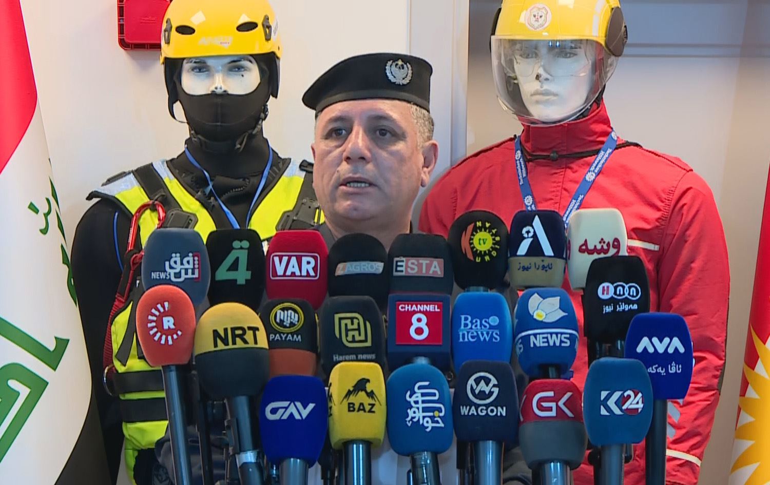 سەرکەوت کاڕەش، گوتەبێژی بەرگریی شارستانیی هەرێمی کوردستان