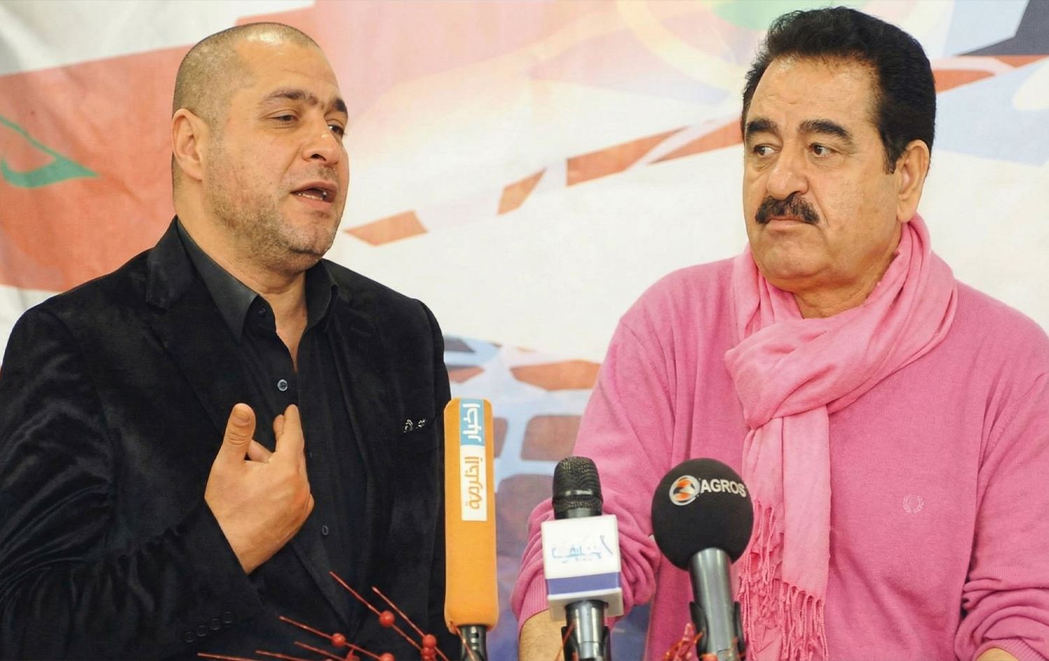 Foto:  Ünlü sanatçı İbrahim Tatlıses ve bir dönem ortağı olan Adil Müttehide Şirketler Grubu (Adil United) sahibi Dr. Ruşdi Said