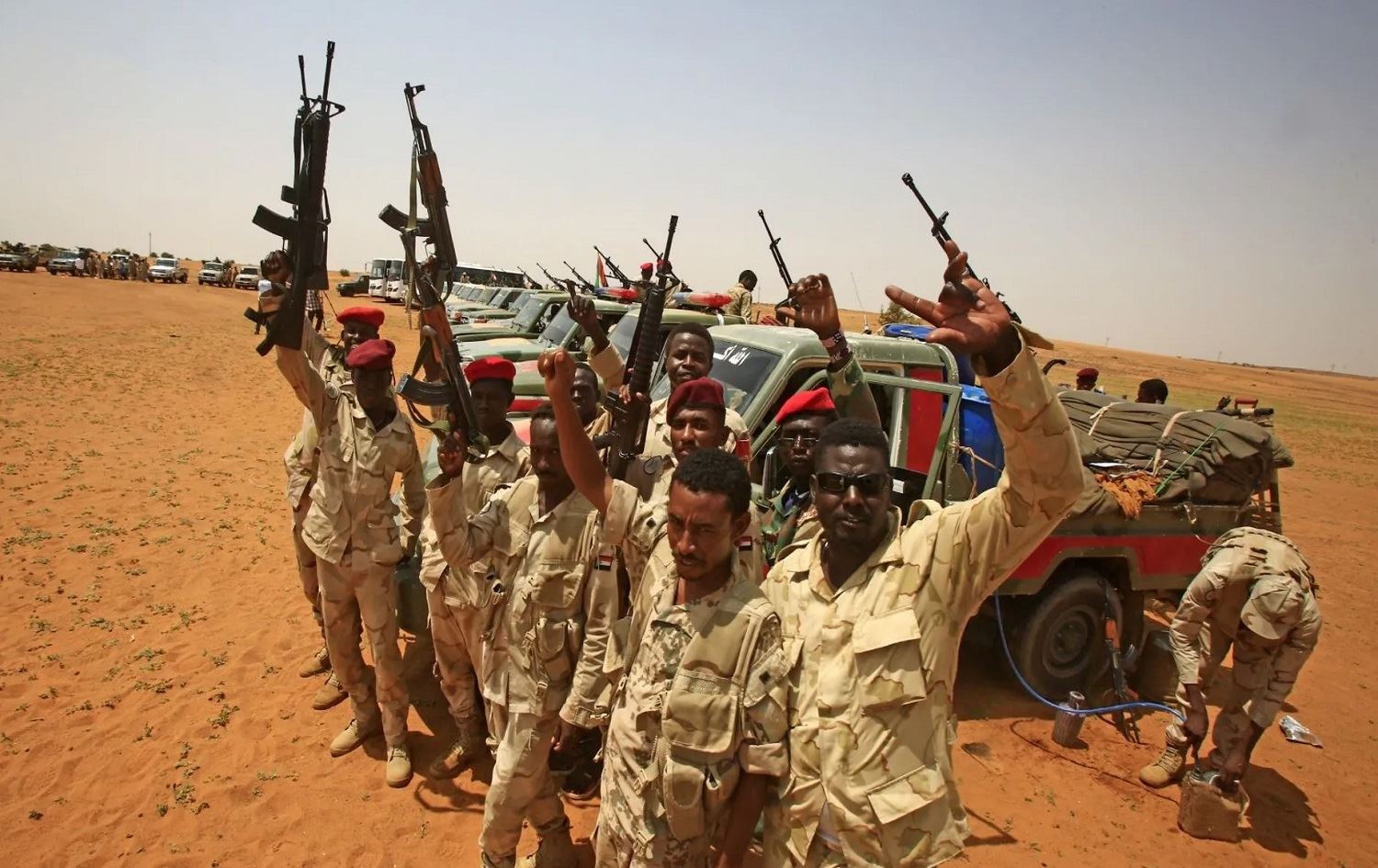 عناصر من قوات الرد السريع - ارشيف