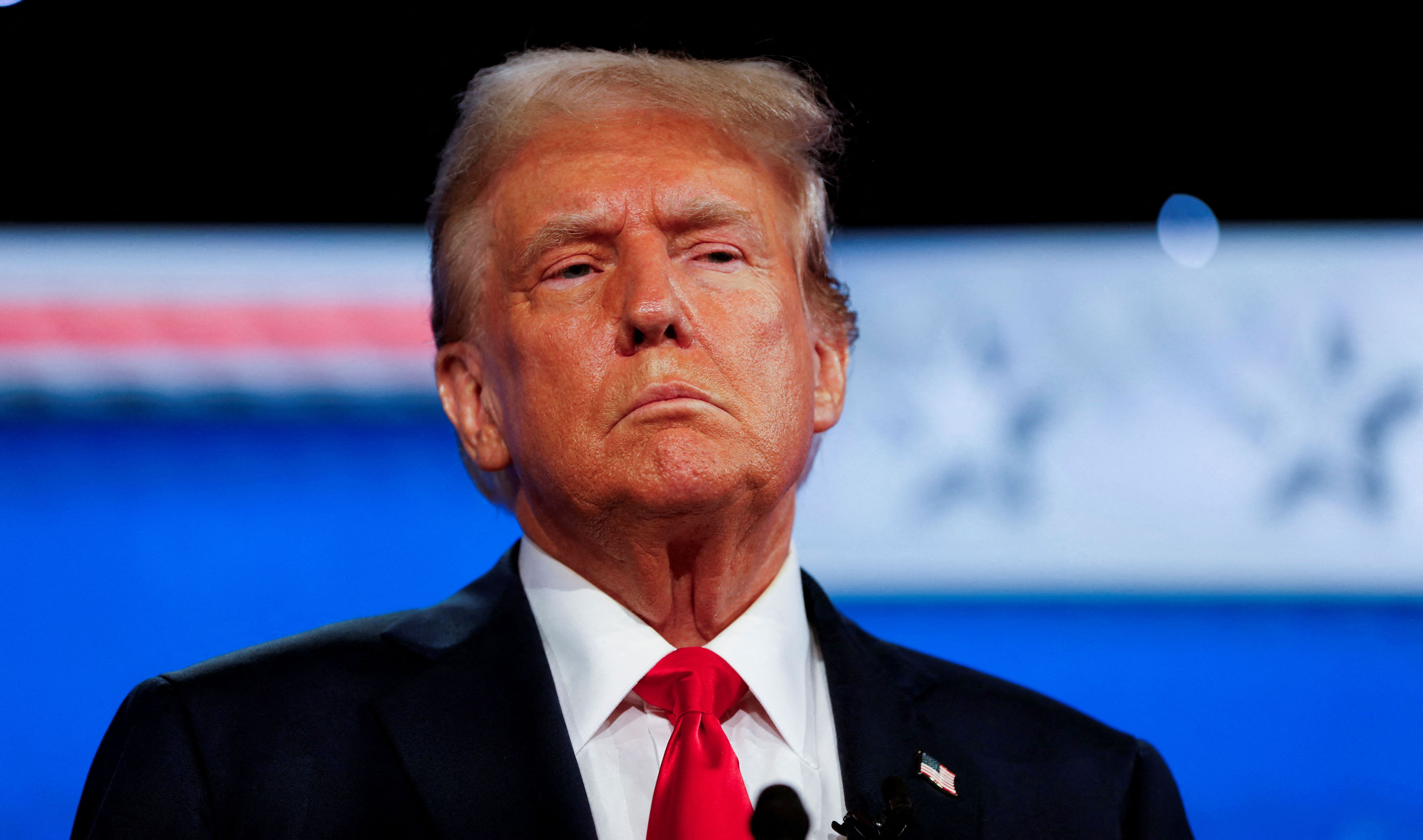 دۆناڵد ترەمپ، سەرۆکی ئەمریکا. وێنە: Reuters