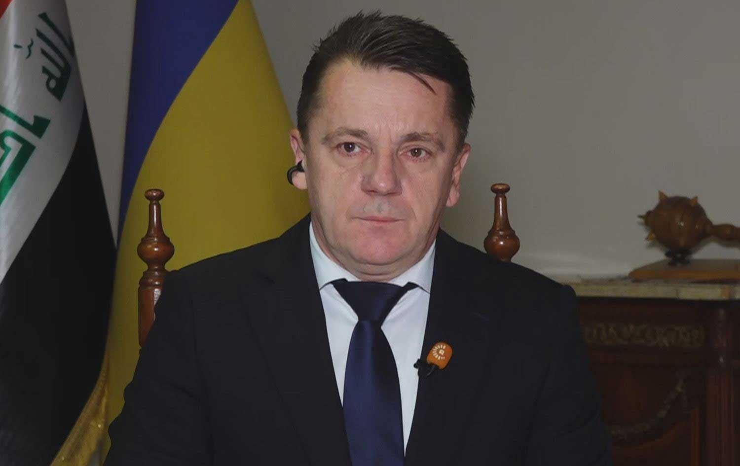 Ukrainian ambassador to Iraq denies providing drones to Syria, armed groups